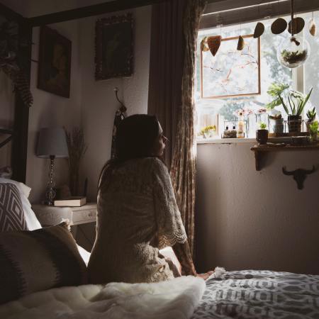 organizza lo spazio della pratica a casa